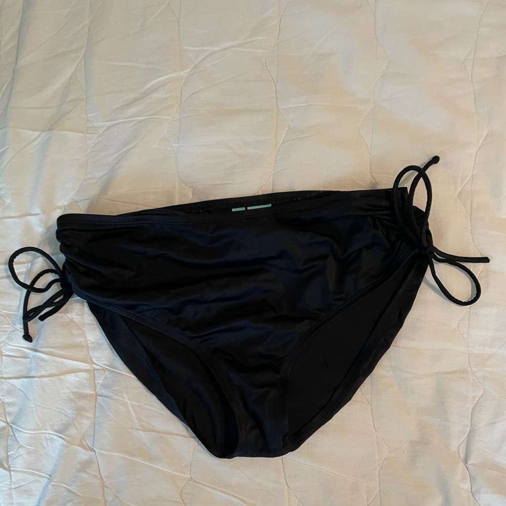 adjustable high waist bikini bottoms